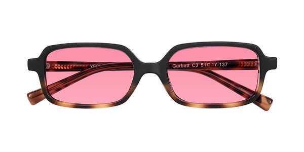 Front of Garbott in Black/Tortoise