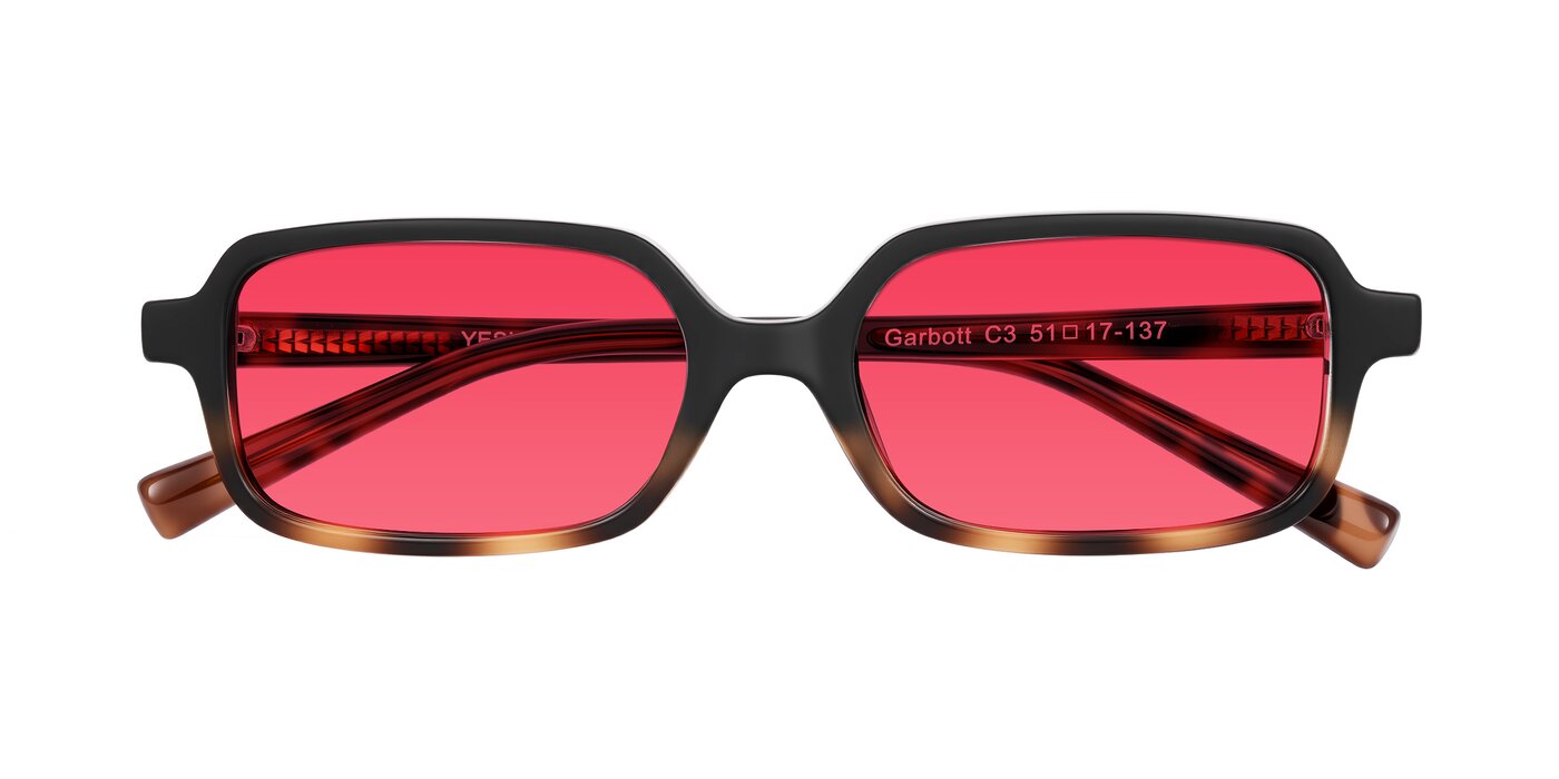 Garbott - Black/Tortoise Tinted Sunglasses