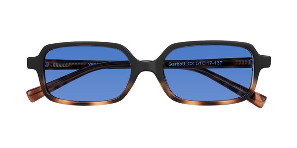 Front of Garbott in Black/Tortoise