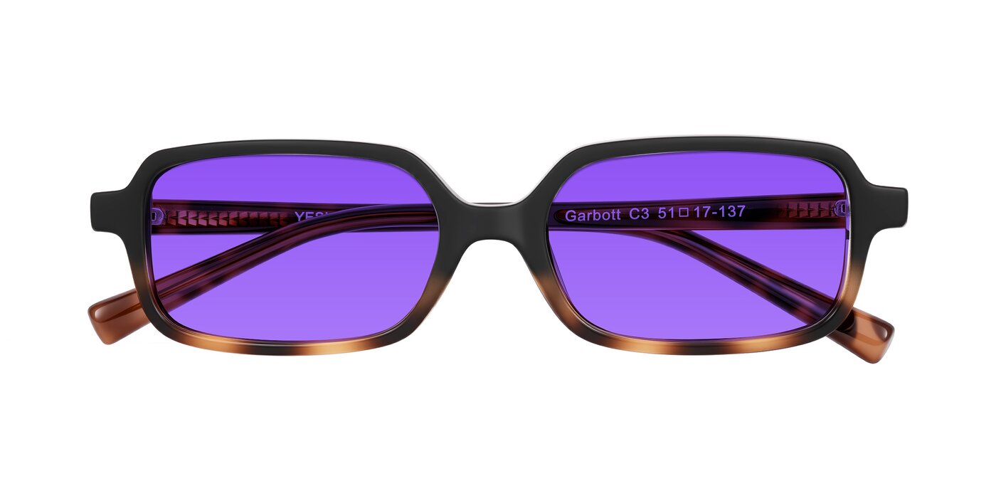 Garbott - Black/Tortoise Tinted Sunglasses