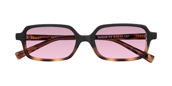 Front of Garbott in Black/Tortoise