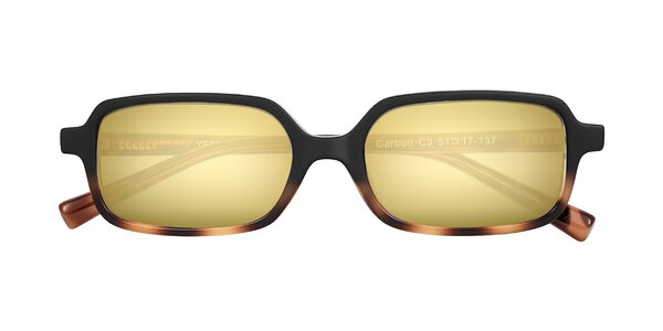 Front of Garbott in Black/Tortoise