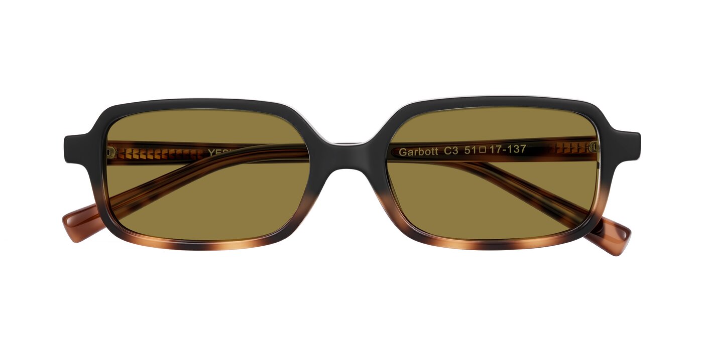 Garbott - Black/Tortoise Polarized Sunglasses