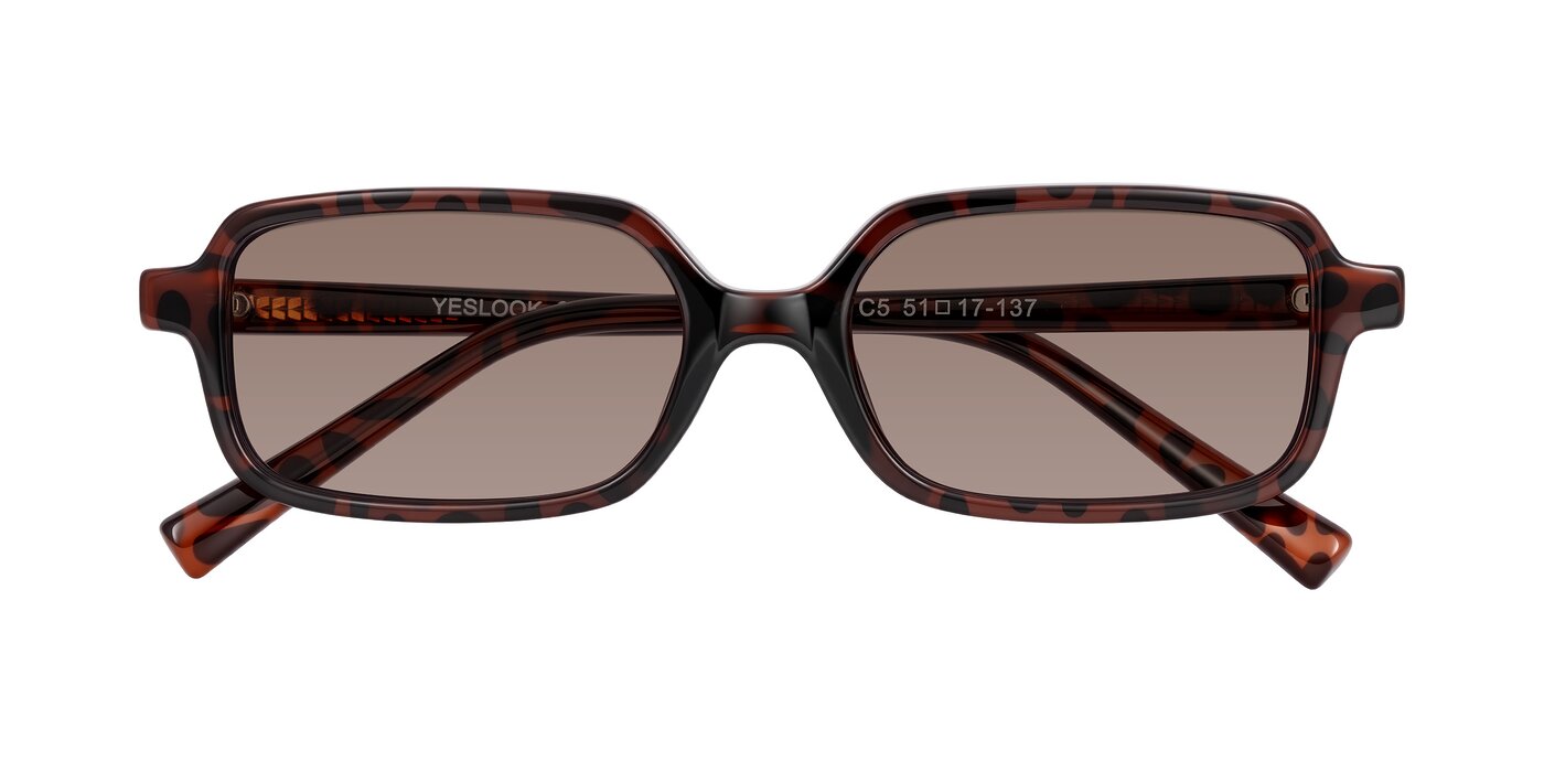 Garbott - Leopard-Print Tinted Sunglasses