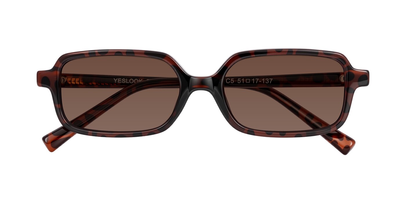 Garbott - Leopard-Print Tinted Sunglasses