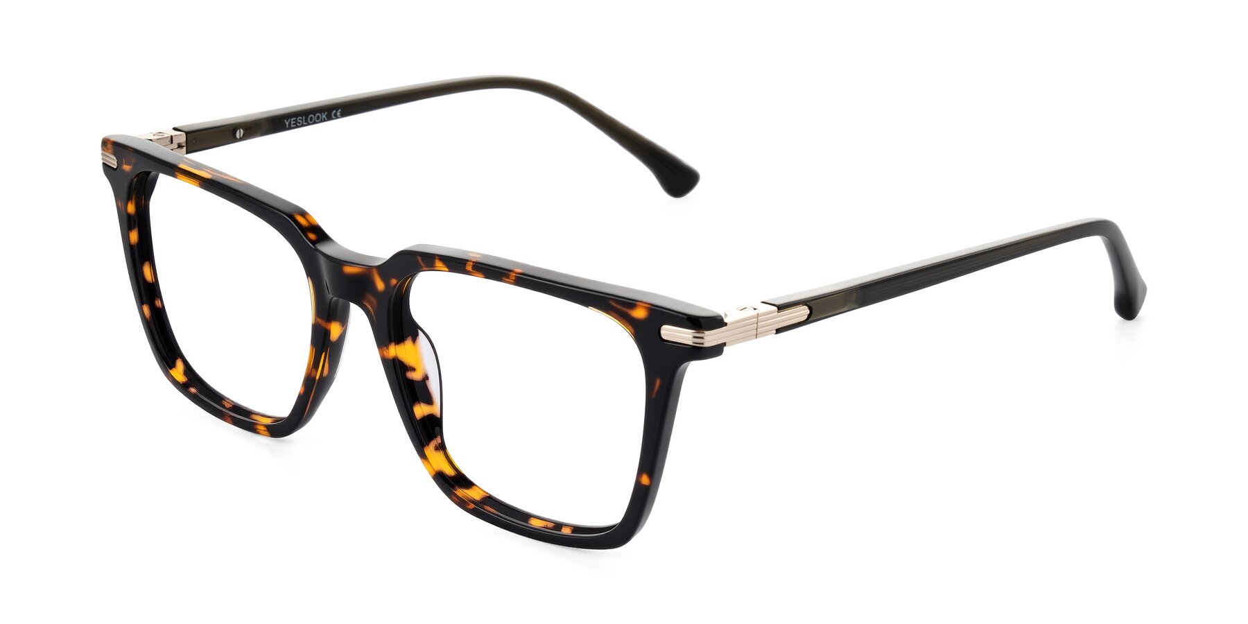 Angle of Miyaha in Tortoise with Clear Blue Light Blocking Lenses