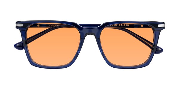 Front of Miyaha in Navy Blue