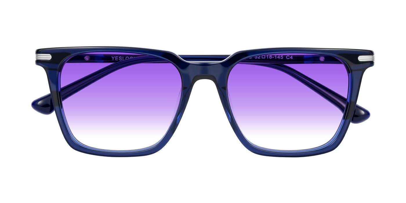 Miyaha - Navy Blue Gradient Sunglasses