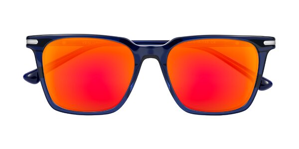 Front of Miyaha in Navy Blue