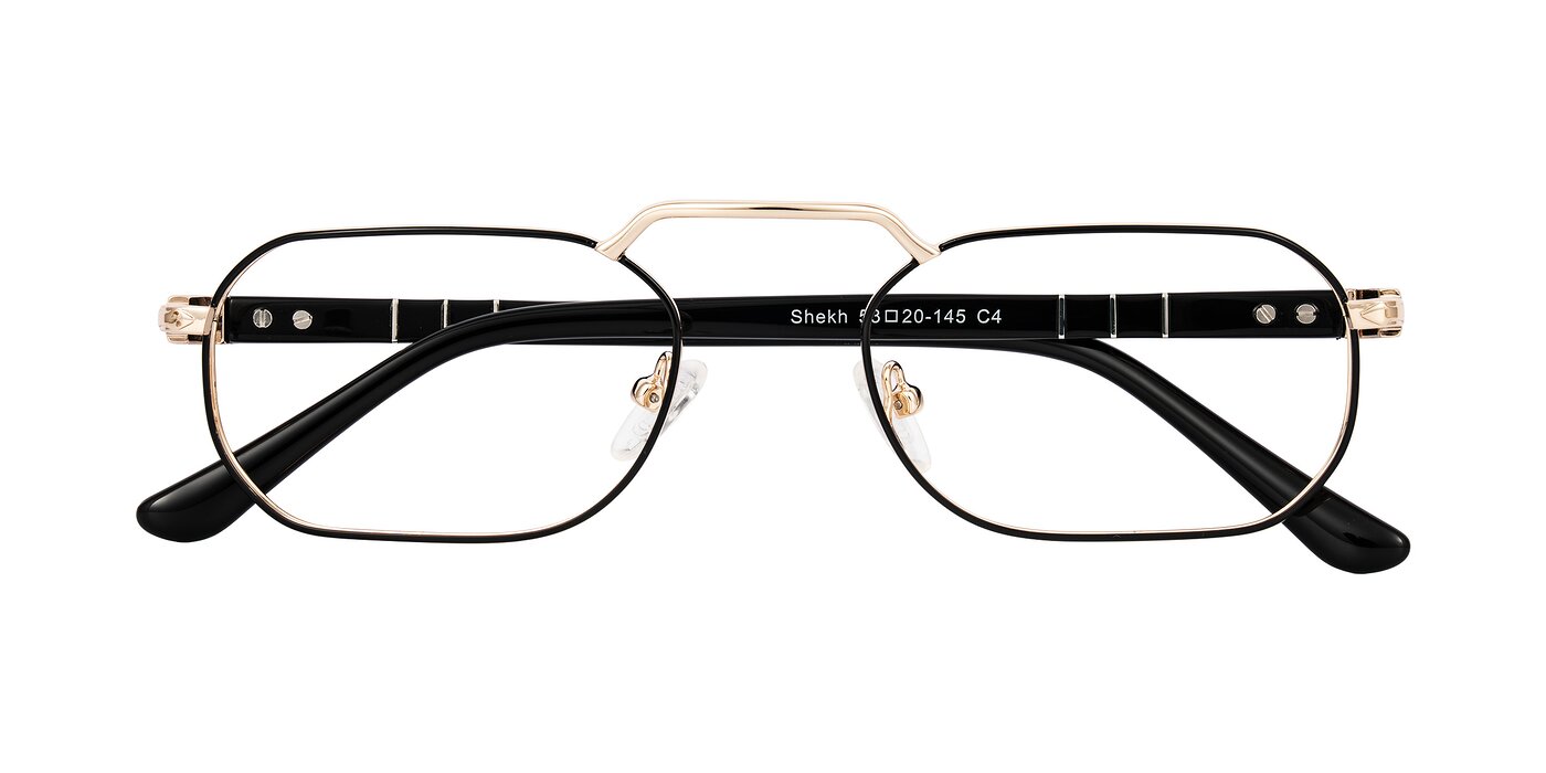 Shekh - Black/Gold Reading Glasses