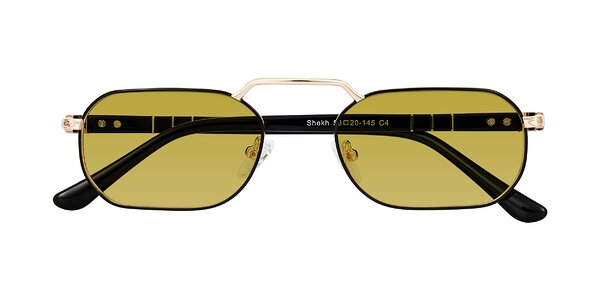 Front of Shekh in Black/Gold