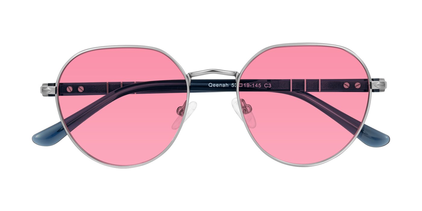 Qeenah - Silver Tinted Sunglasses