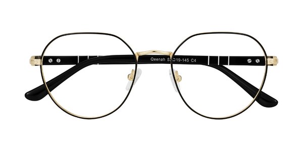 Front of Qeenah in Black/Gold