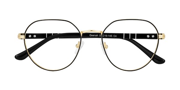 Front of Qeenah in Black/Gold