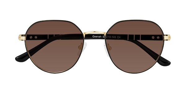 Front of Qeenah in Black/Gold