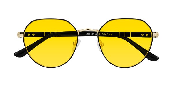 Front of Qeenah in Black/Gold