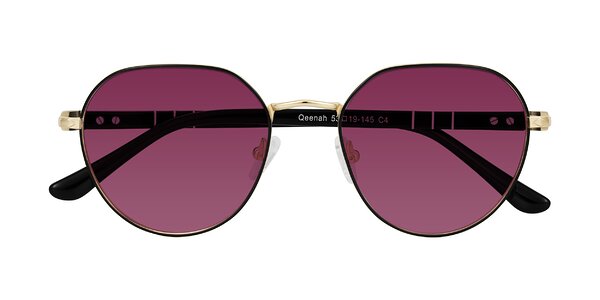 Front of Qeenah in Black/Gold