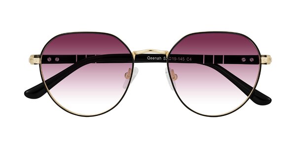 Front of Qeenah in Black/Gold
