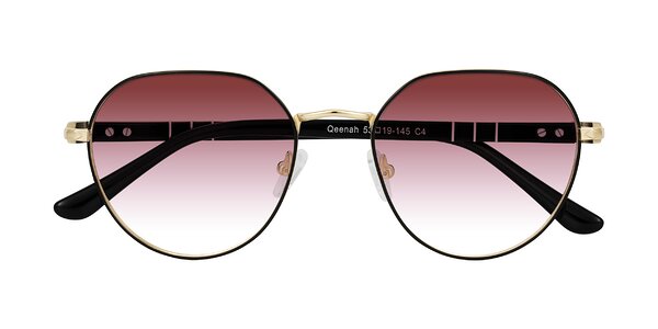 Front of Qeenah in Black/Gold