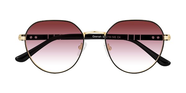 Front of Qeenah in Black/Gold