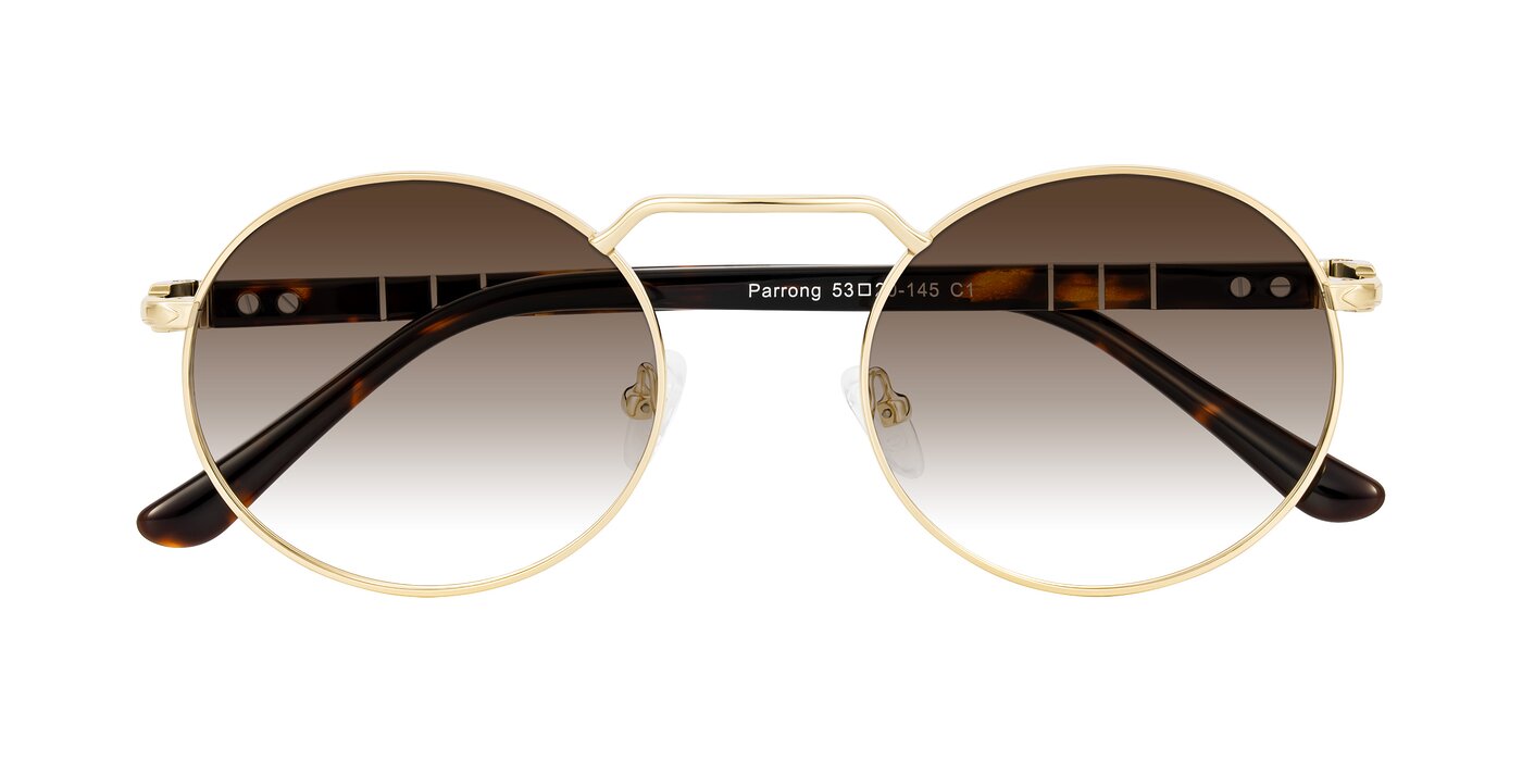 Parrong - Gold Gradient Sunglasses