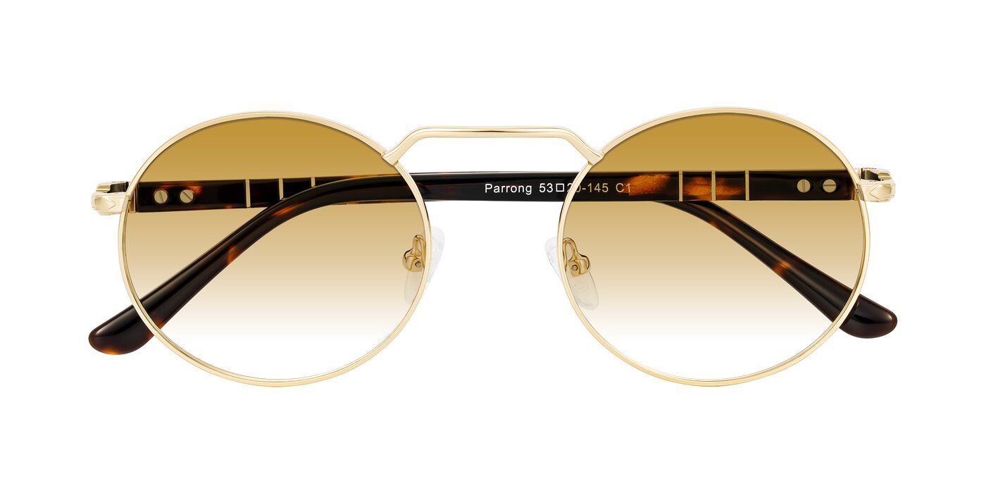 Parrong - Gold Gradient Sunglasses