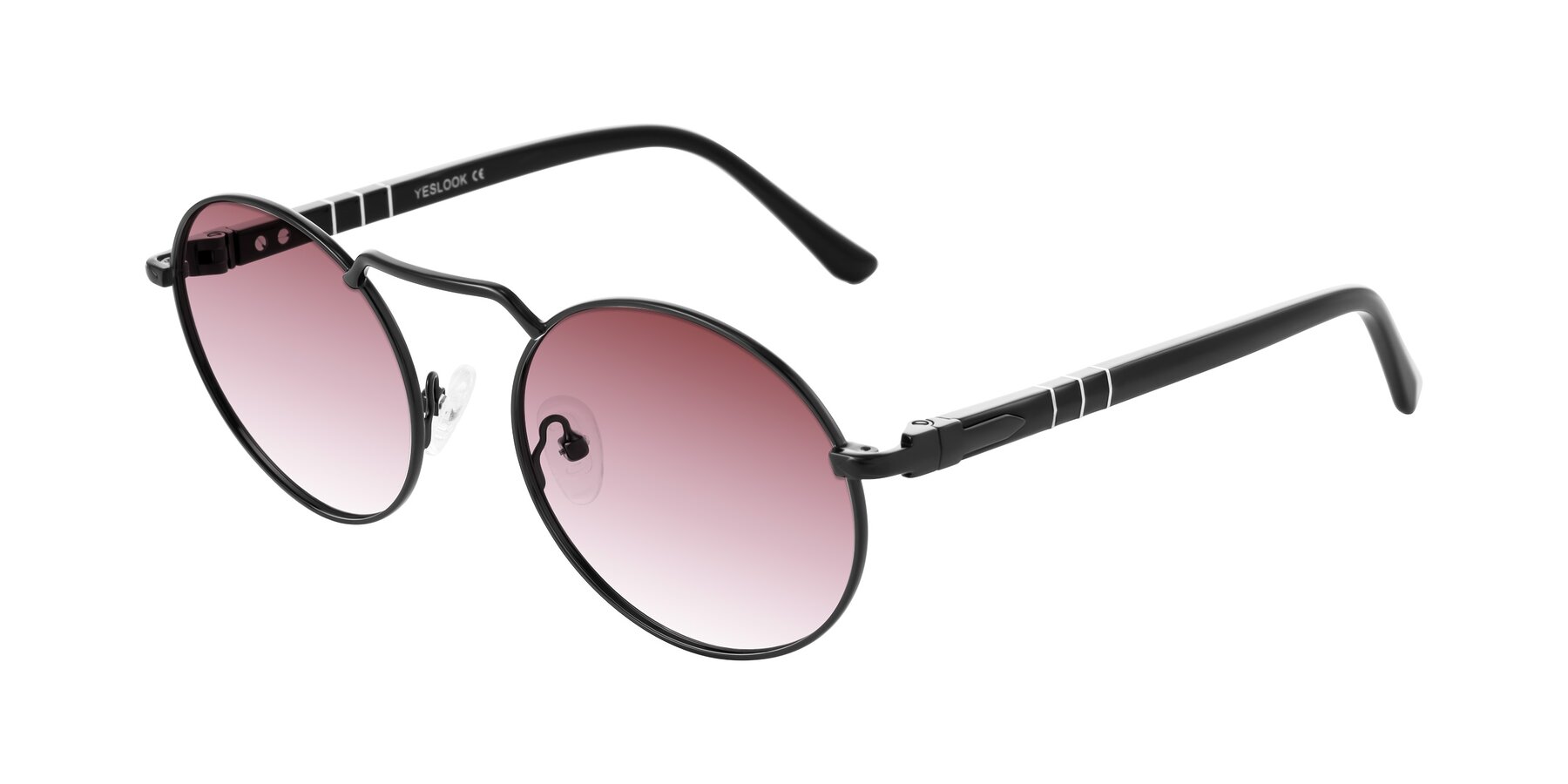 Angle of Parrong in Black with Garnet Gradient Lenses