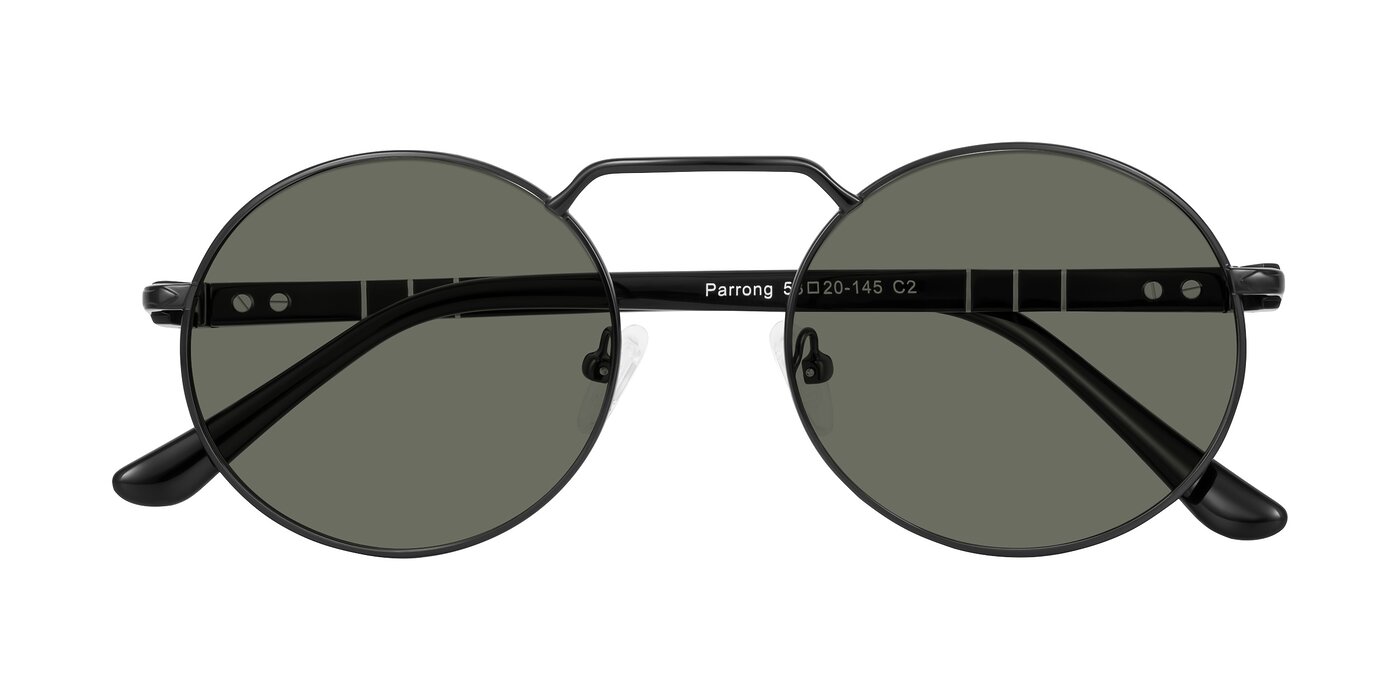 Parrong - Black Polarized Sunglasses