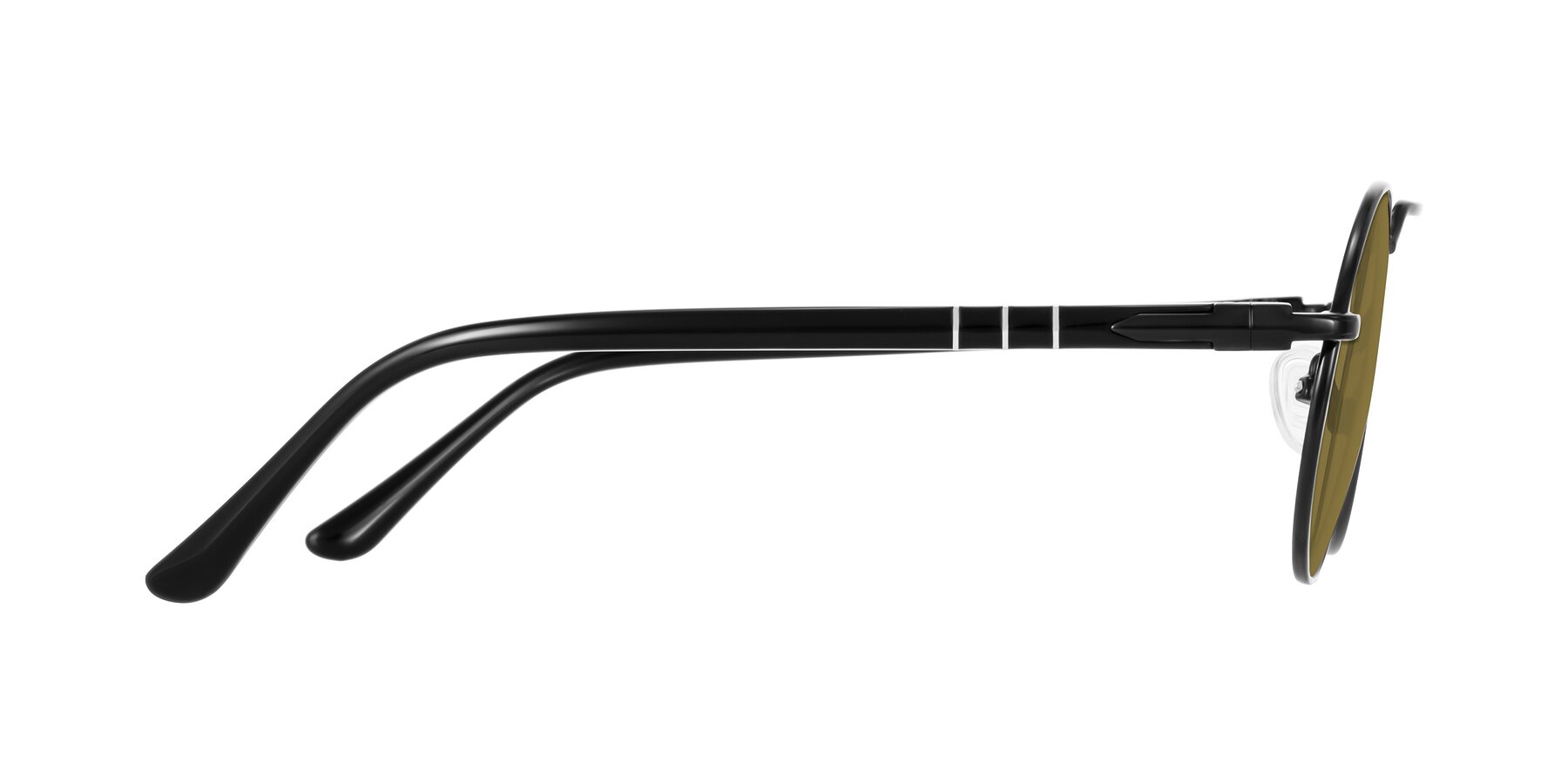 Side of Parrong in Black with Brown Polarized Lenses