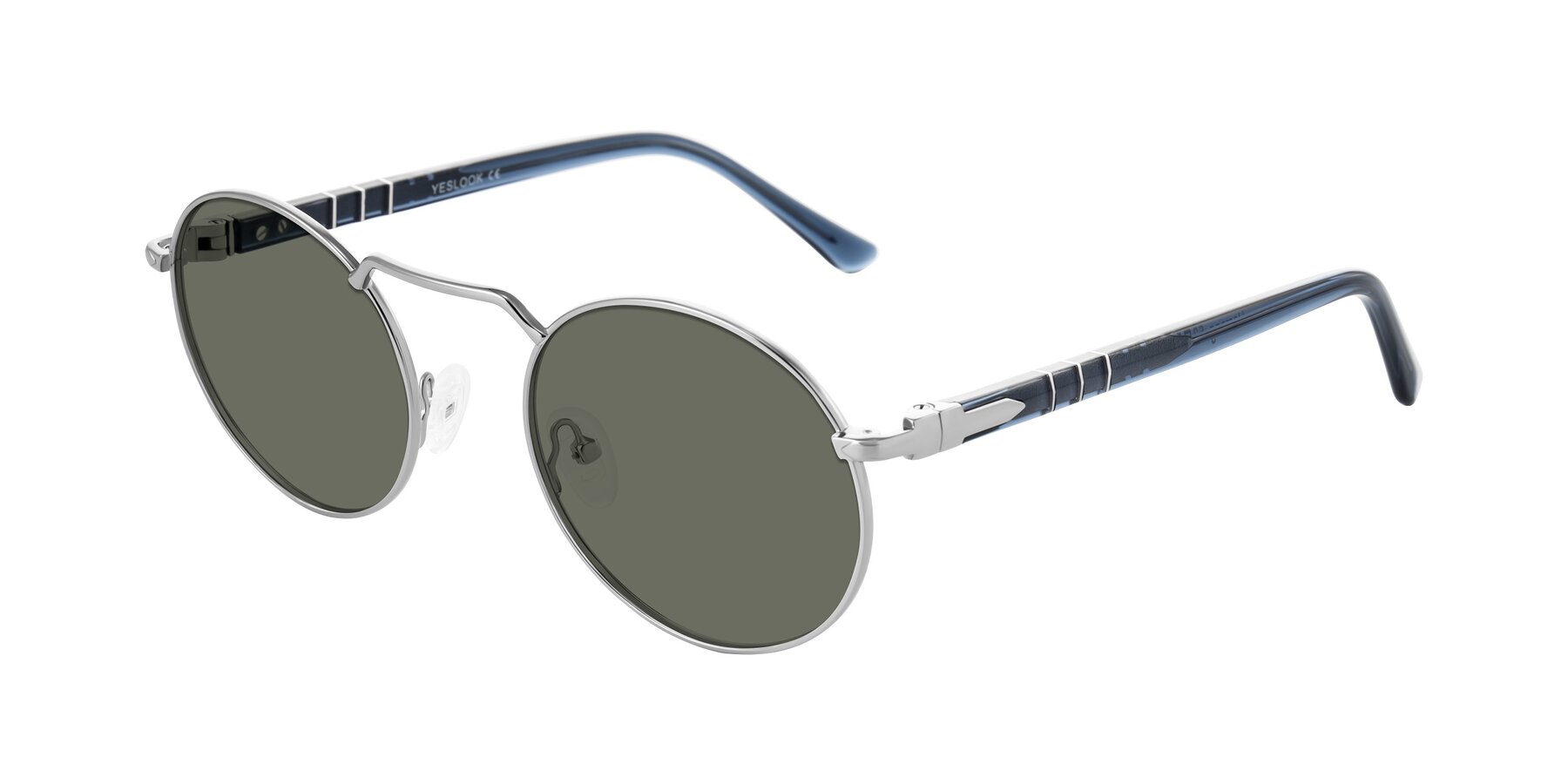 Angle of Parrong in Silver with Gray Polarized Lenses