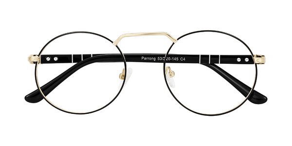 Front of Parrong in Black/Gold