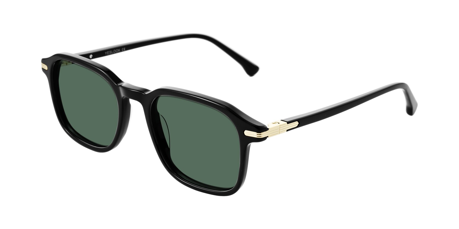 Angle of Tlaho in Black with Green Polarized Lenses