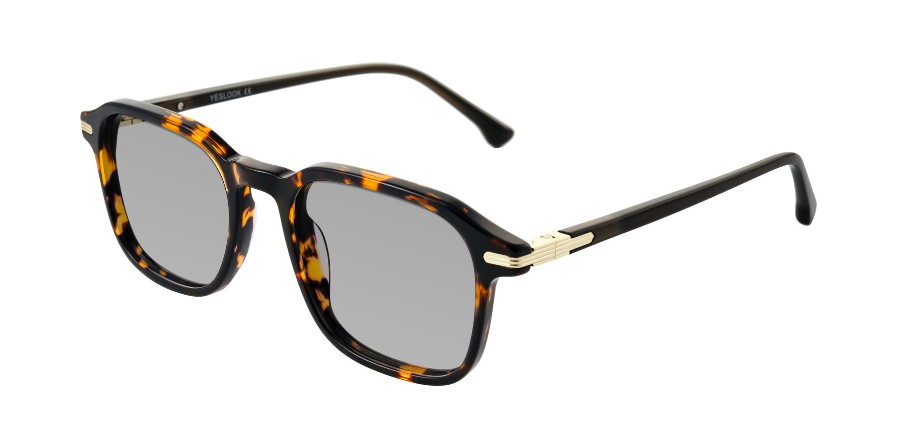 Angle of Tlaho in Tortoise with Light Gray Tinted Lenses
