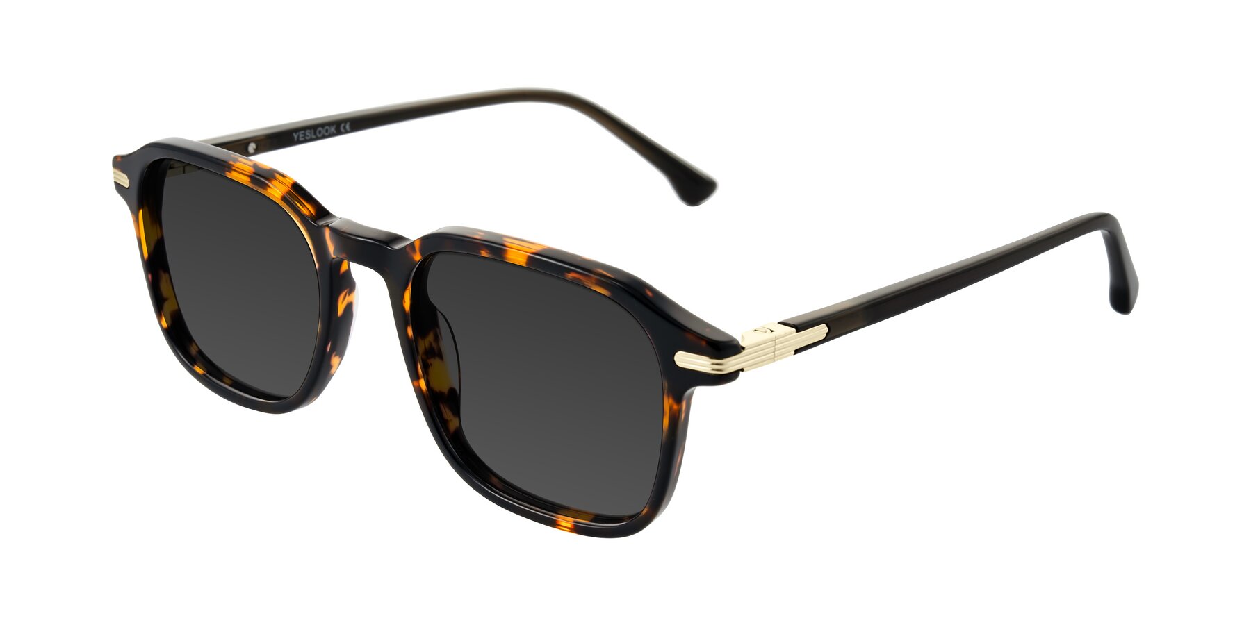 Angle of Tlaho in Tortoise with Gray Tinted Lenses