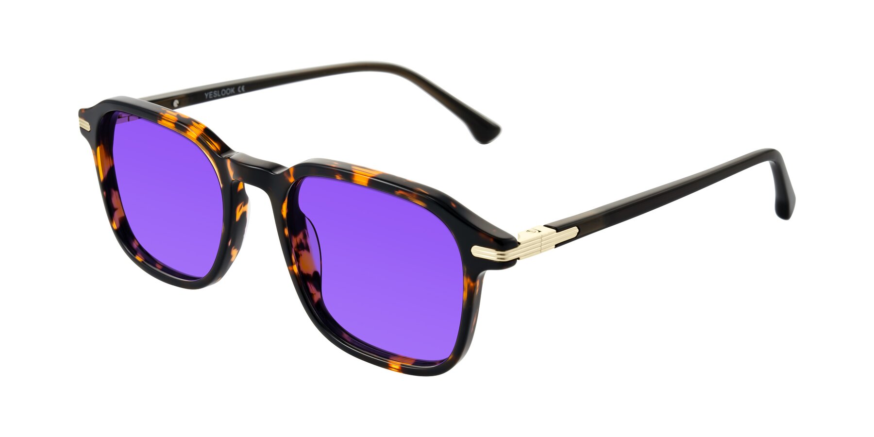 Angle of Tlaho in Tortoise with Purple Tinted Lenses