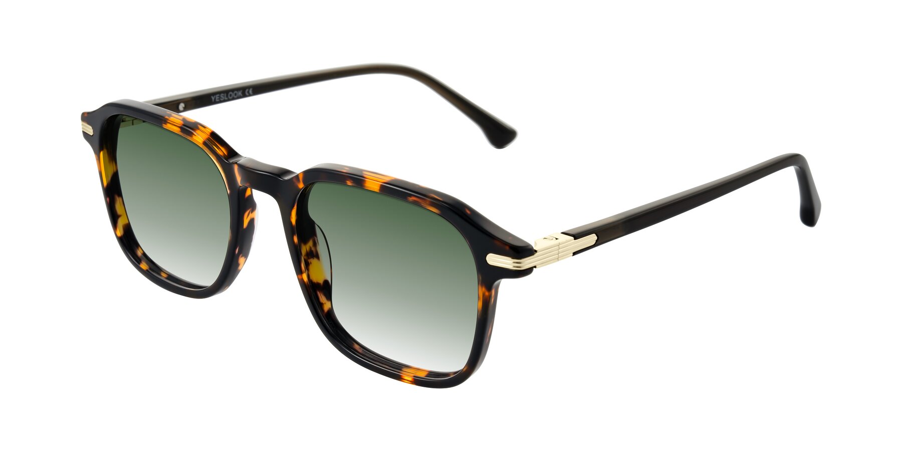 Angle of Tlaho in Tortoise with Green Gradient Lenses