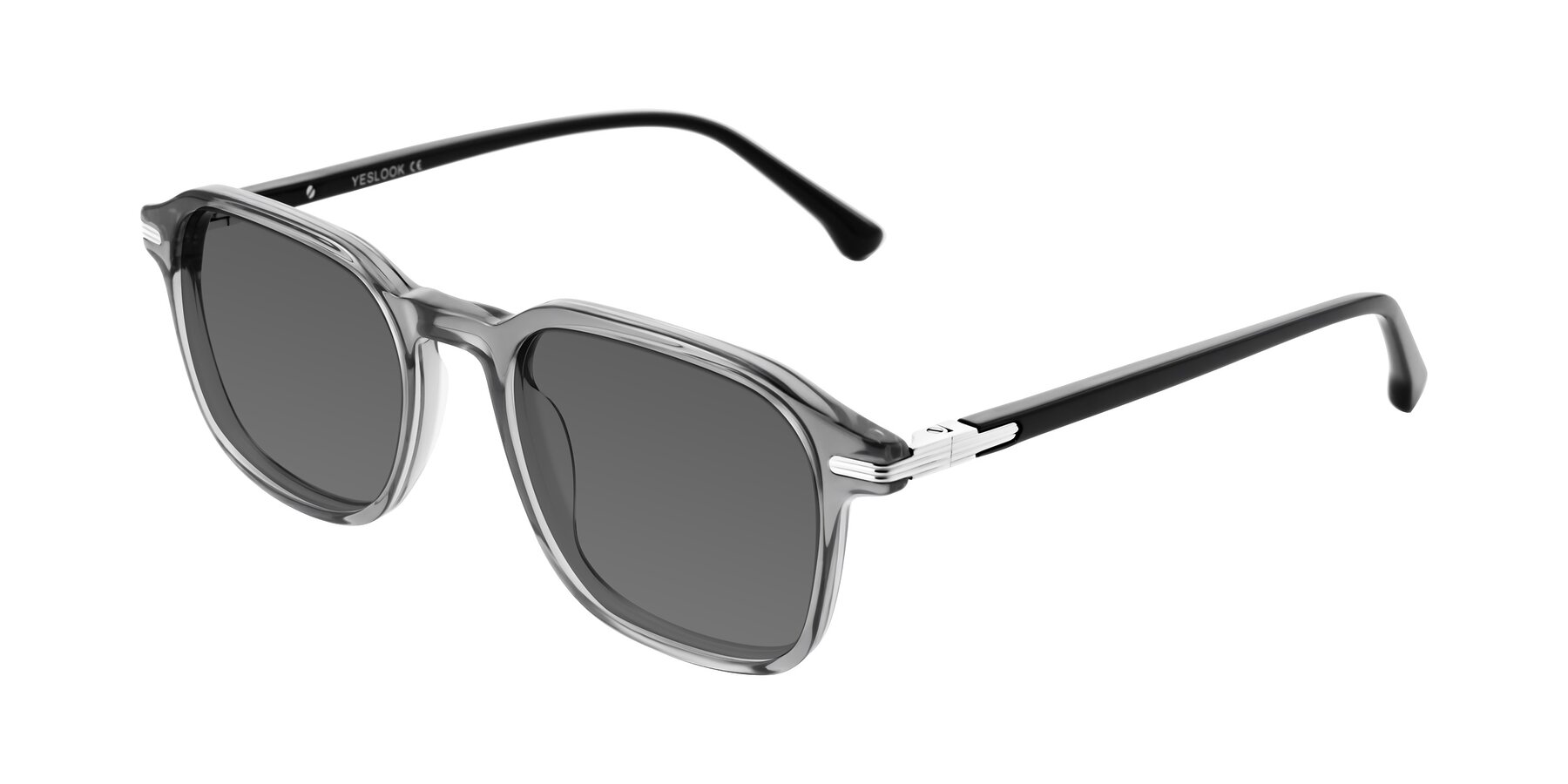 Angle of Tlaho in Gray with Medium Gray Tinted Lenses