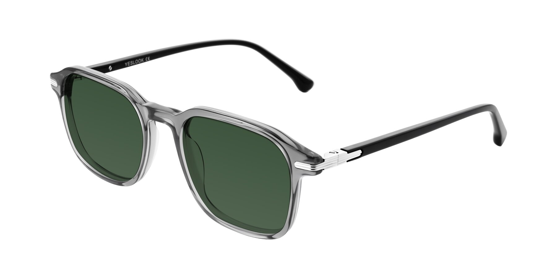 Angle of Tlaho in Gray with Green Tinted Lenses