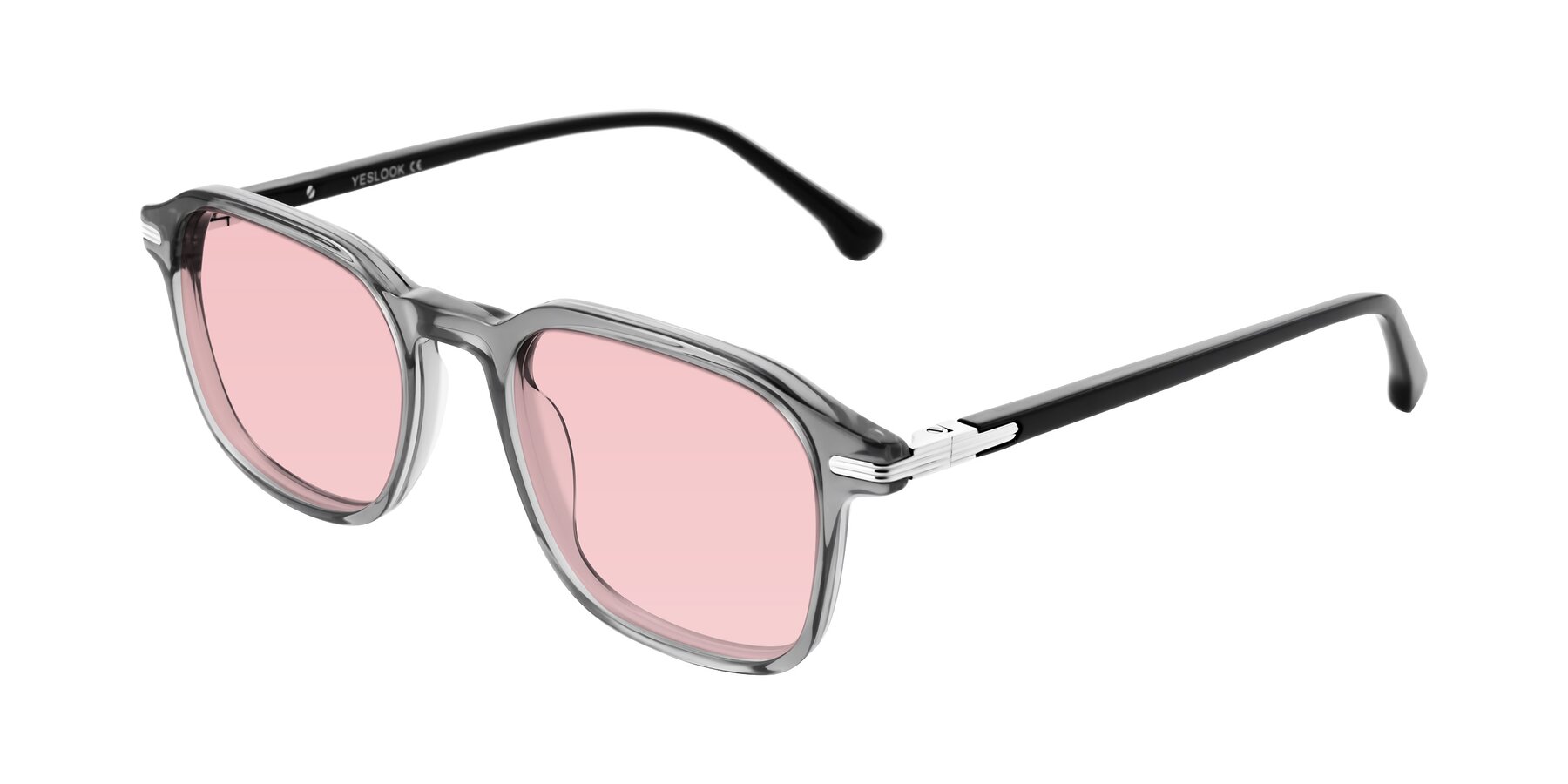 Angle of Tlaho in Gray with Light Garnet Tinted Lenses