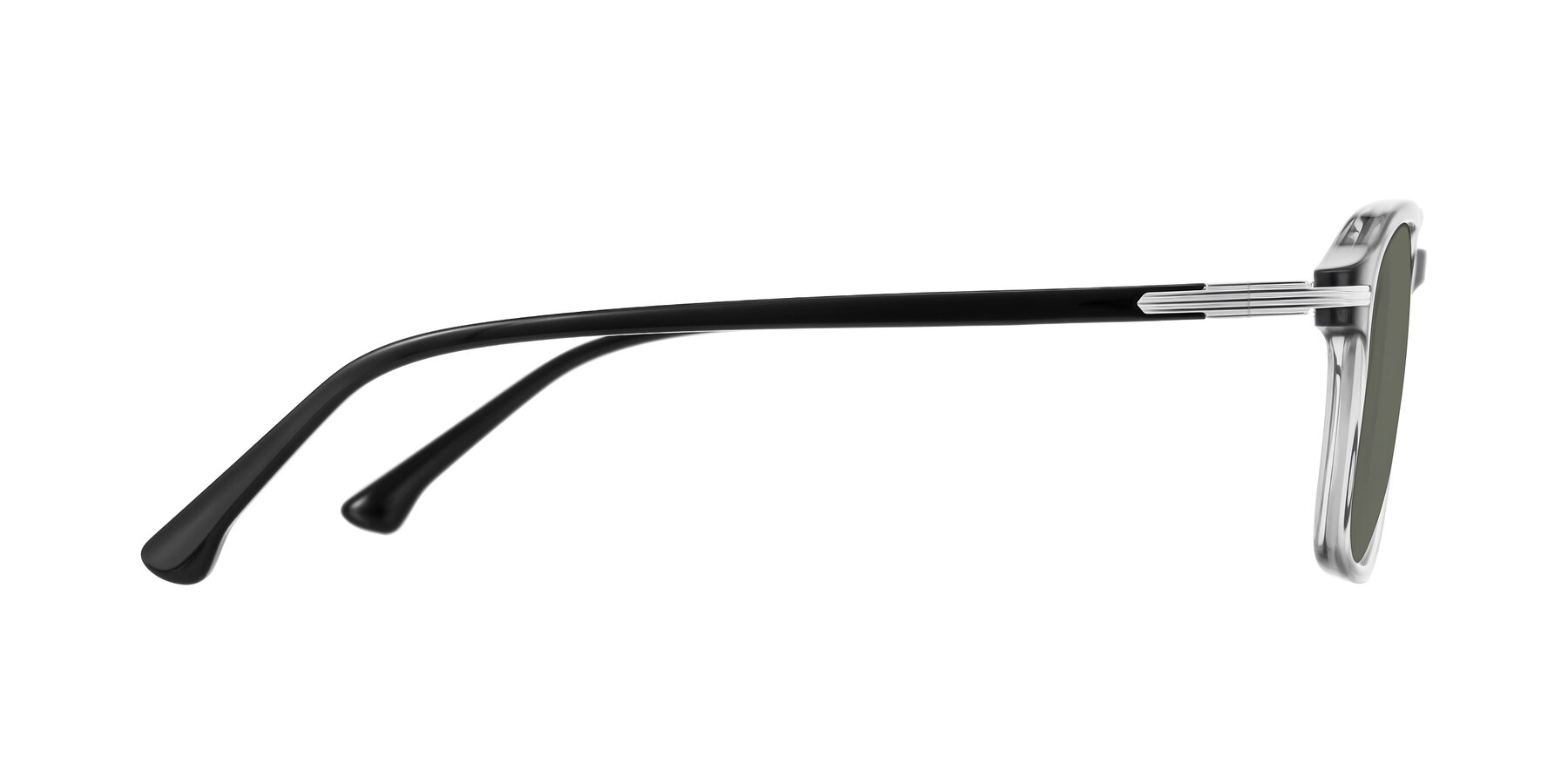 Side of Tlaho in Gray with Gray Polarized Lenses