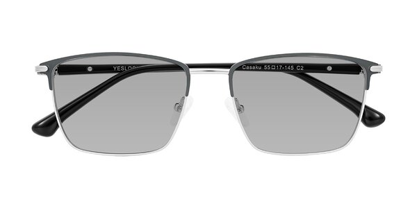 Front of Casaku in Dark Gray/Silver