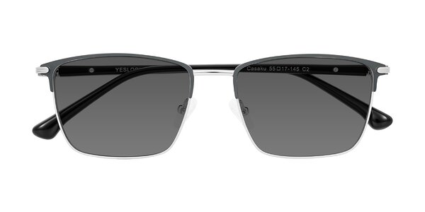 Front of Casaku in Dark Gray/Silver