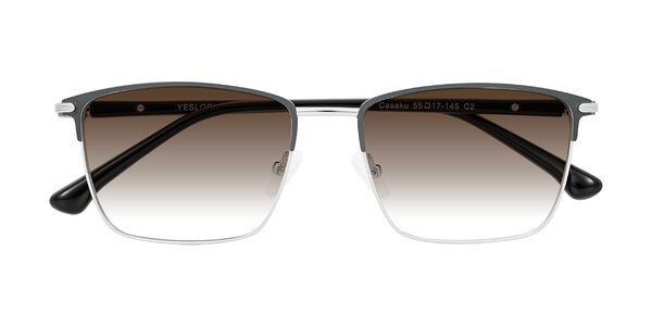 Front of Casaku in Dark Gray/Silver