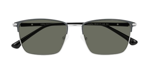 Front of Casaku in Dark Gray/Silver