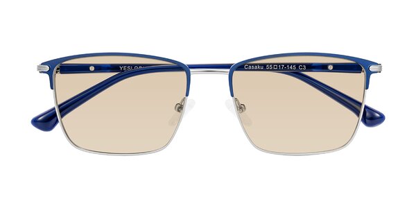 Front of Casaku in Blue/Silver