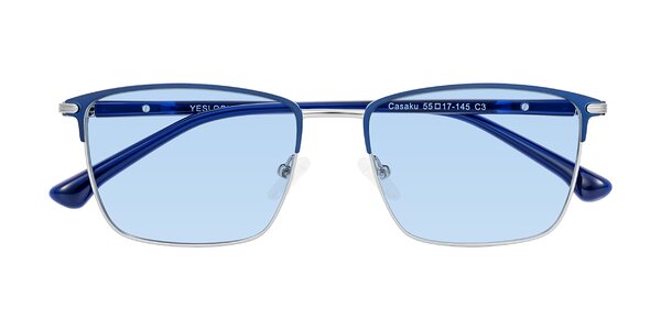 Front of Casaku in Blue/Silver