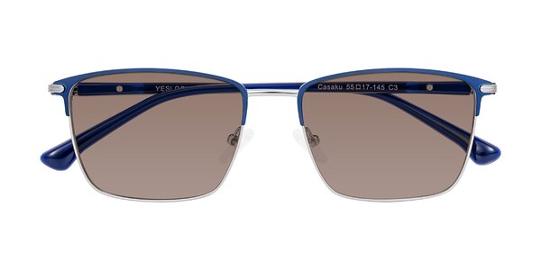 Front of Casaku in Blue/Silver