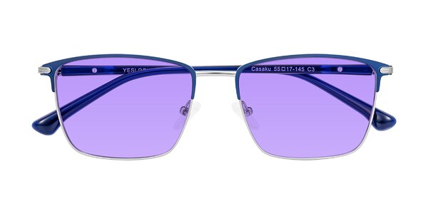 Front of Casaku in Blue/Silver