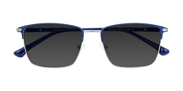 Front of Casaku in Blue/Silver