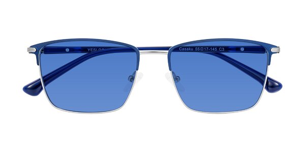 Front of Casaku in Blue/Silver